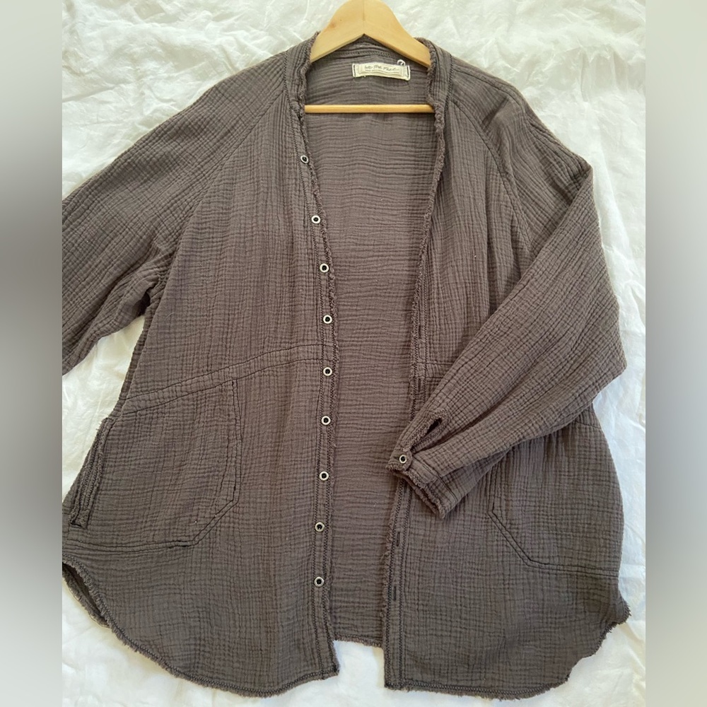 We the Free button down